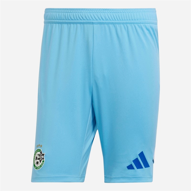 adidas Mens Tiro 24 Pro Goalkeeper Shorts Semi Blue Burst - Image 1