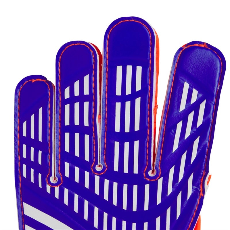 adidas Junior Predator Training Goalkeeper Gloves Lucid Blue/Solar Red/White - Image 2
