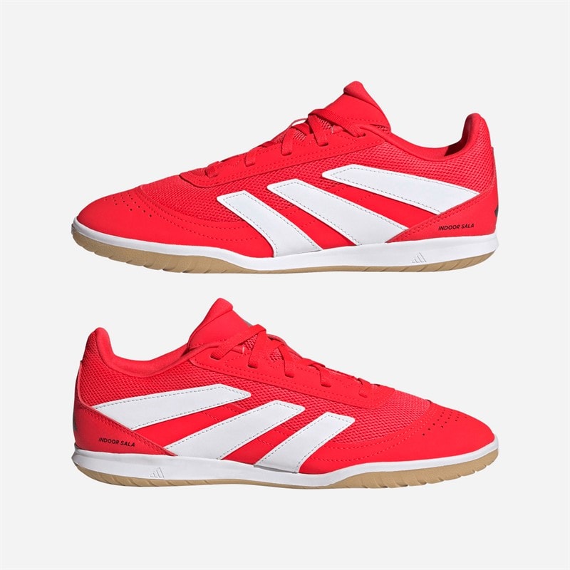 adidas Mens Predator Club IN Indoor Sala Football Boots Lucid Red/Cloud White/Core Black
