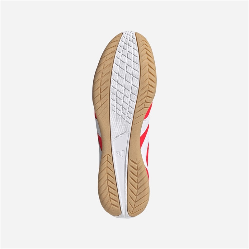 adidas Mens Predator Club IN Indoor Sala Football Boots Lucid Red/Cloud White/Core Black - Image 2