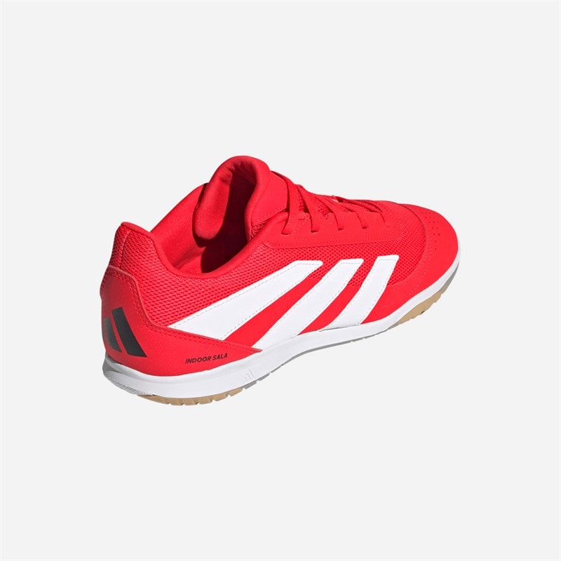 adidas Mens Predator Club IN Indoor Sala Football Boots Lucid Red/Cloud White/Core Black - Image 3