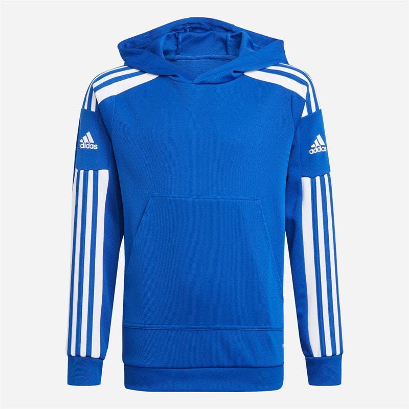 adidas Junior Boys Squadra 21 Hoody Royal Blue/White - Image 1