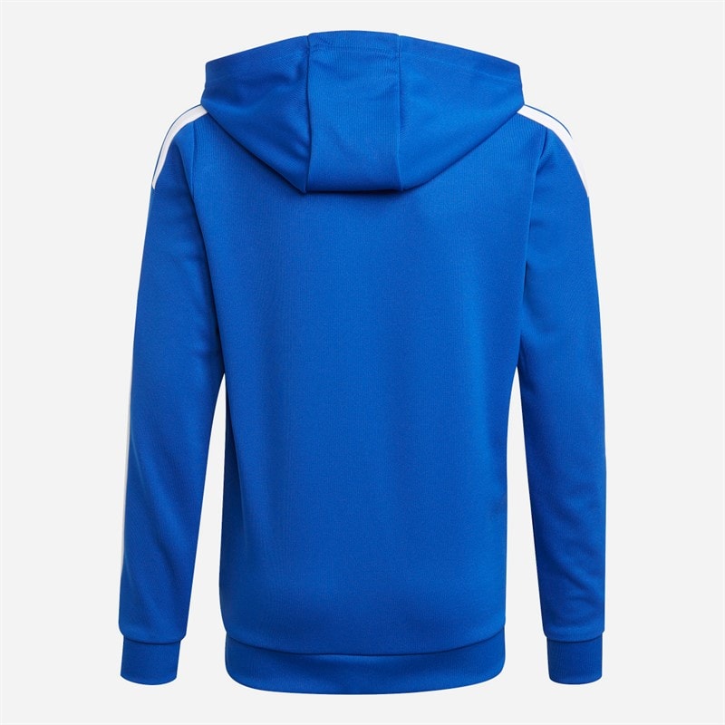 adidas Junior Boys Squadra 21 Hoody Royal Blue/White - Image 2