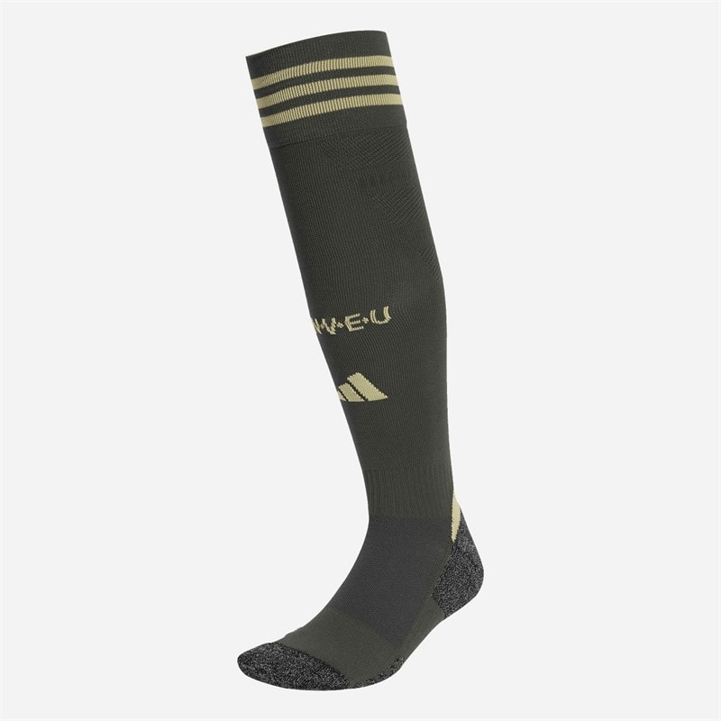 adidas UNB Union Berlin 25/26 Away Football Socks Grey - Image 1