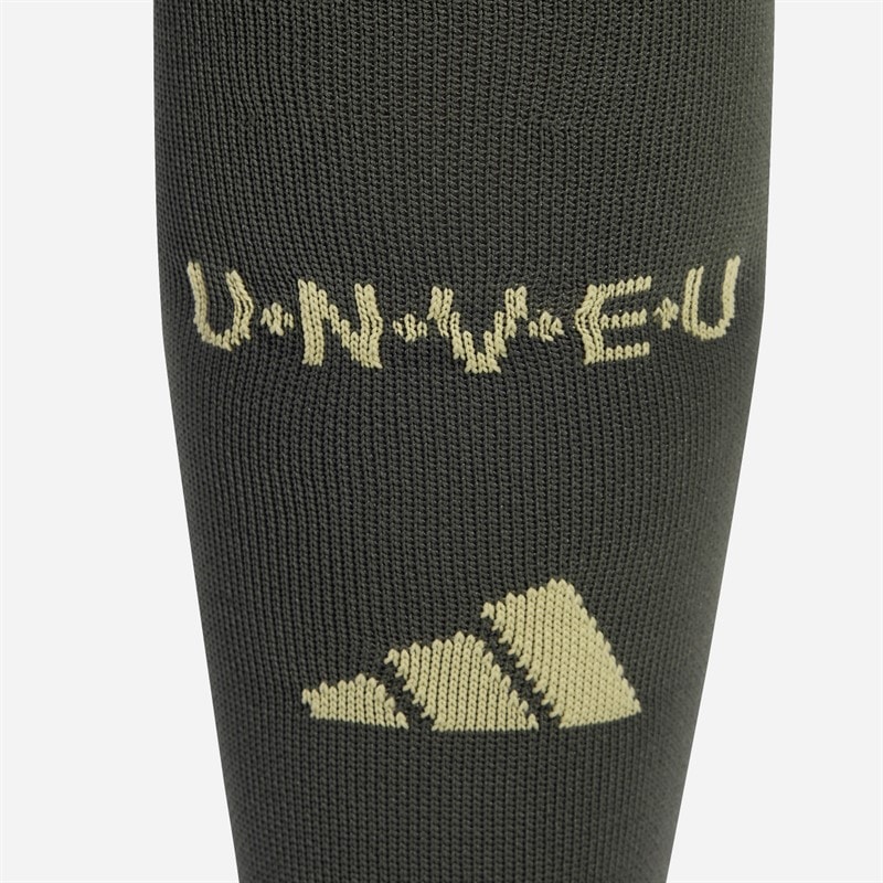 adidas UNB Union Berlin 25/26 Away Football Socks Grey - Image 2