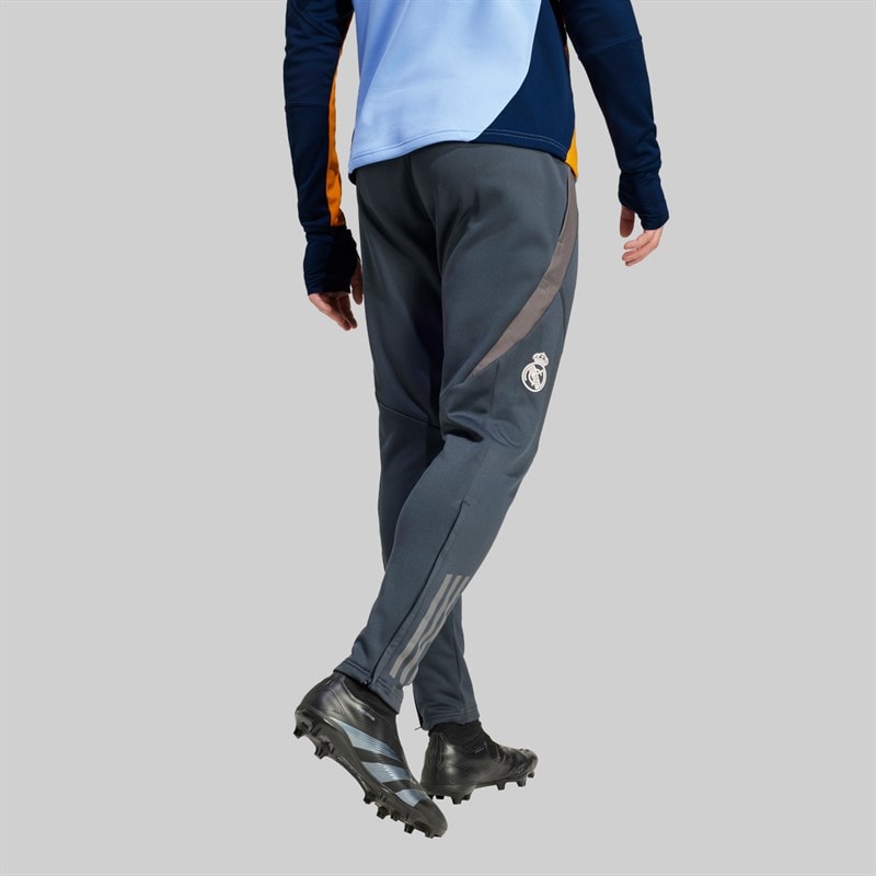 adidas Mens RMCF Real Madrid 24/25 Tiro Winterized Track Pants Dark Grey/Putty Mauve/Charcoal - Image 2