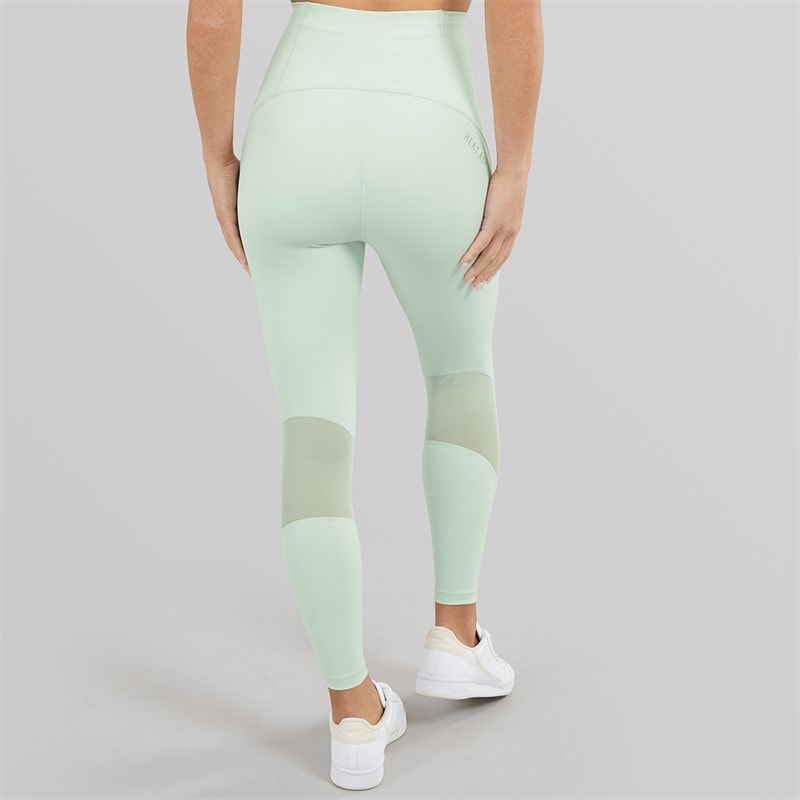 adidas Womens Tailored Hiit Training 7/8 Leggings Linen Green - Image 2