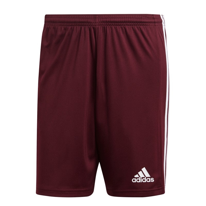 adidas Mens Squadra 21 Shorts Team Maroon/White - Image 1