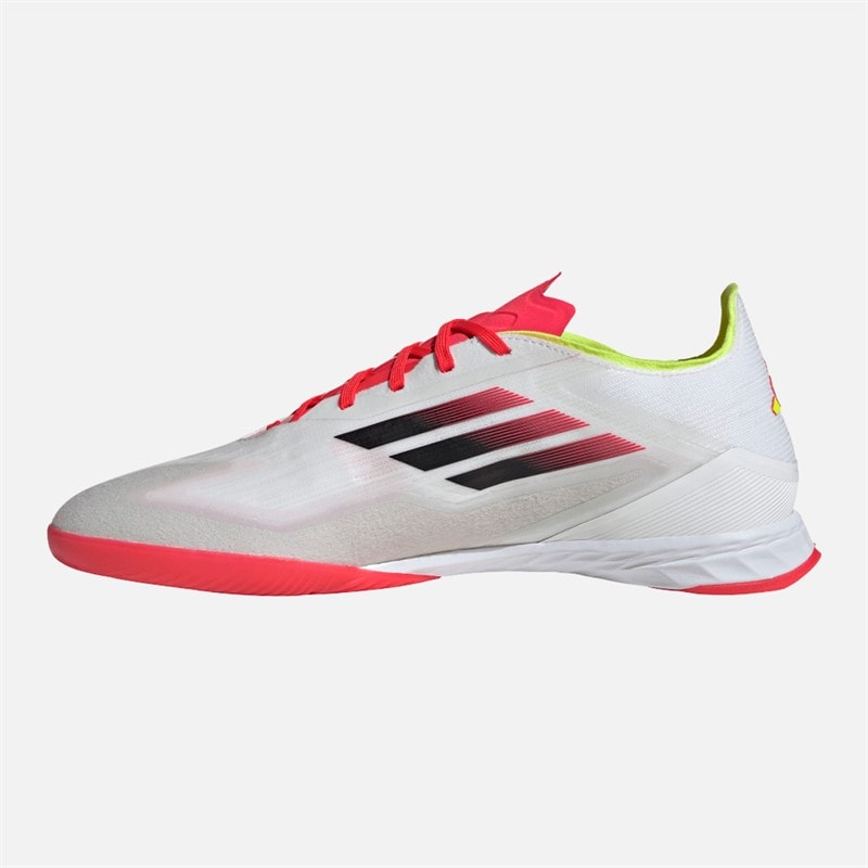 adidas Mens F50 Pro Indoor Football Boots White/Black/Solar Yellow - Image 5