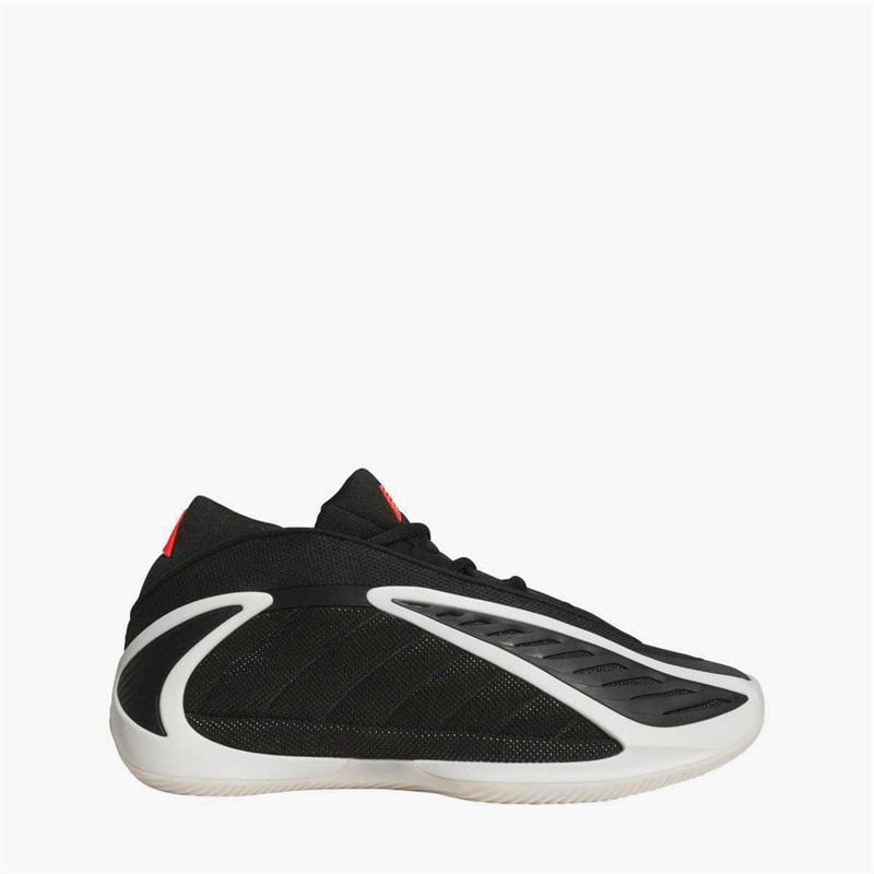 adidas Mens Anthony Edwards 2 Basketball Trainers Core Black/Zero Metalic/Lucid Red - Image 1