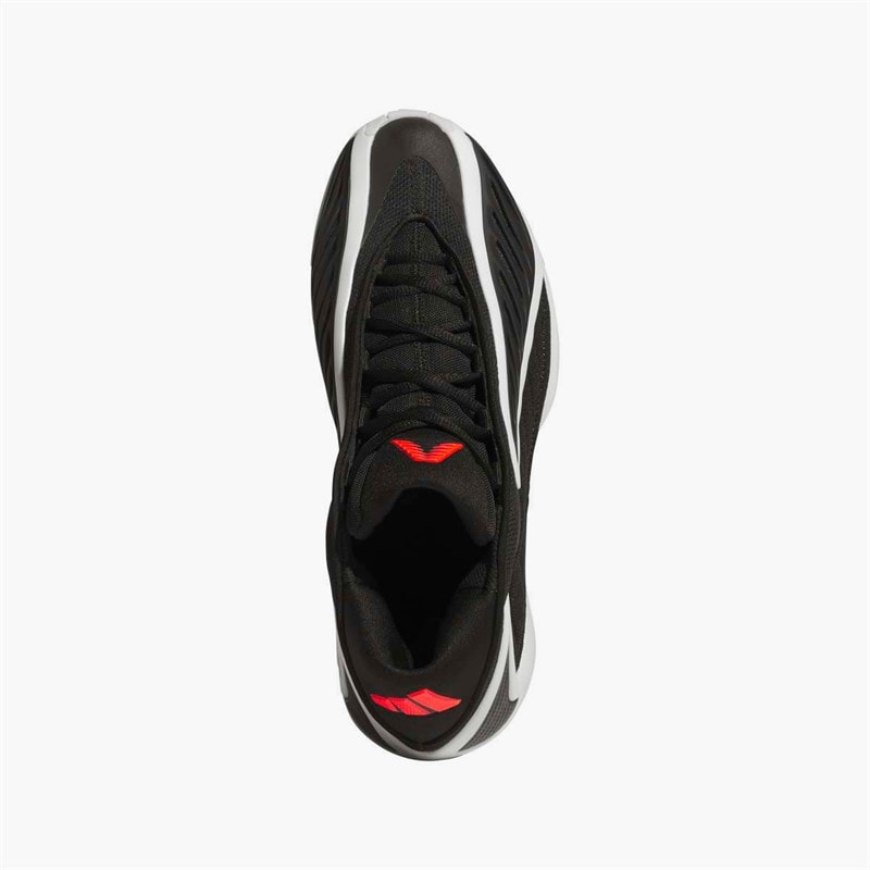 adidas Mens Anthony Edwards 2 Basketball Trainers Core Black/Zero Metalic/Lucid Red - Image 4