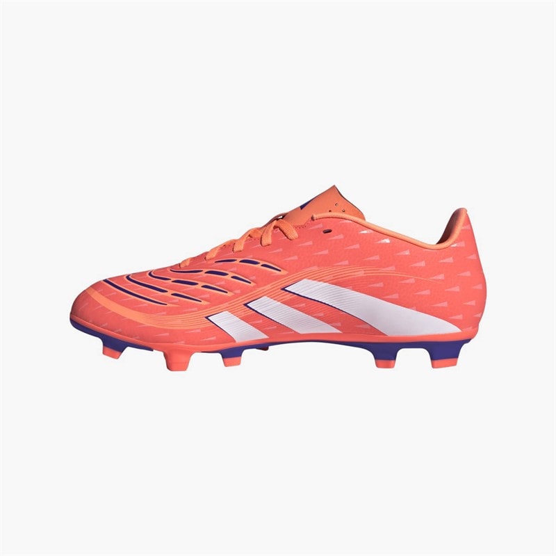 adidas Mens Predator Club FG/MG Firm/Multi Ground Football Boots Signal Coral/Cloud White/Beam Orange - Image 5