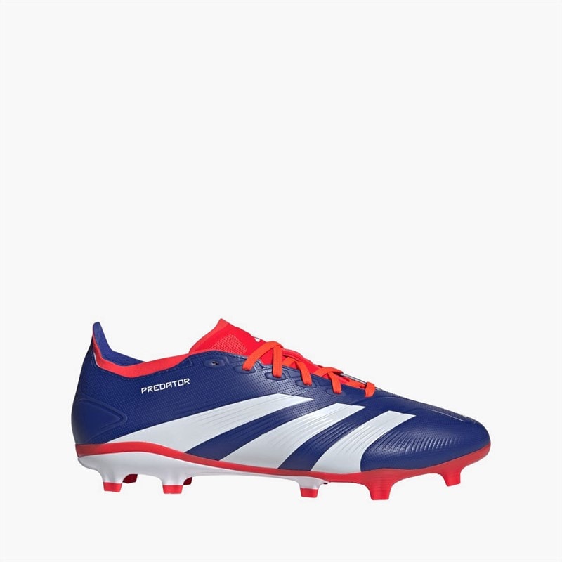 adidas Mens Predator League Advancement Pack FG Firm Ground Football Boots Lucid Blue/Cloud White/Solar Red