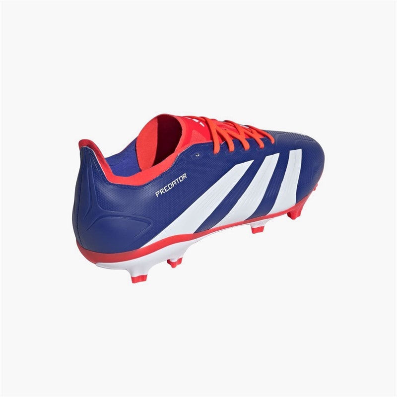 adidas Mens Predator League Advancement Pack FG Firm Ground Football Boots Lucid Blue/Cloud White/Solar Red - Image 3