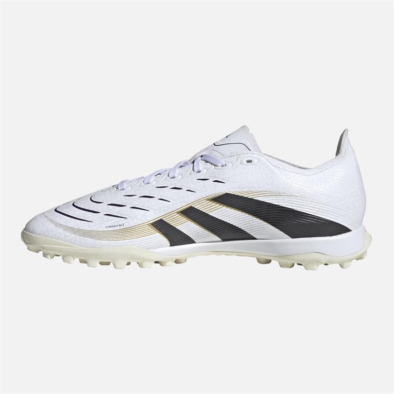adidas Mens Predator League TF Astro Football Boots Cloud White/Core Black/Gold Metallic - Image 5