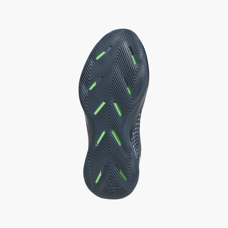 adidas Mens Anthony Edwards 1 Low 'Metamorphosis' Basketball Shoes Arctic Night/Core Black/Screaming Green - Image 2