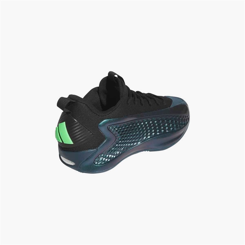 adidas Mens Anthony Edwards 1 Low 'Metamorphosis' Basketball Shoes Arctic Night/Core Black/Screaming Green - Image 3