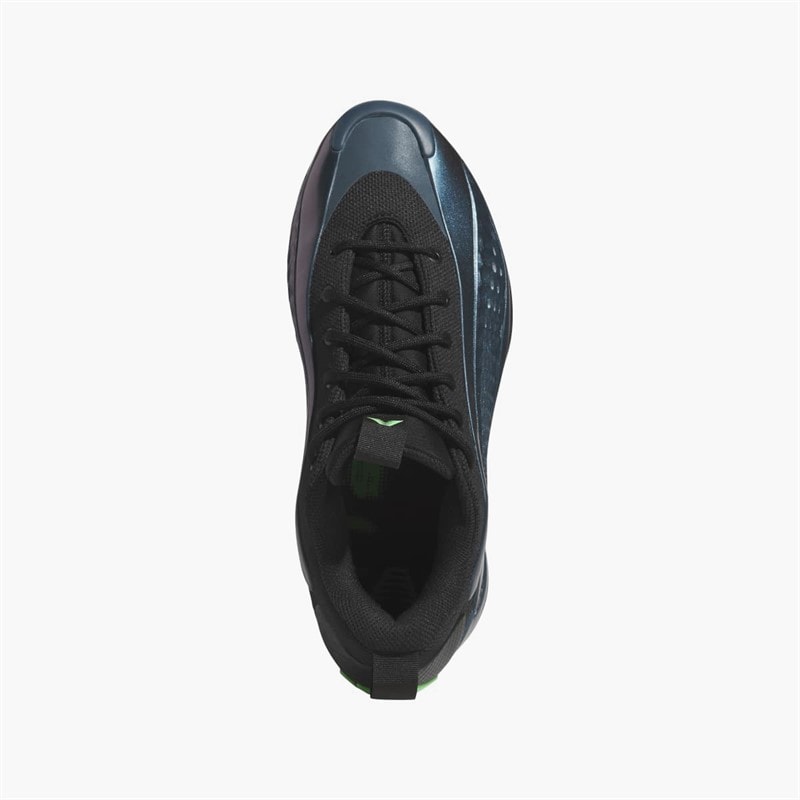 adidas Mens Anthony Edwards 1 Low 'Metamorphosis' Basketball Shoes Arctic Night/Core Black/Screaming Green - Image 4