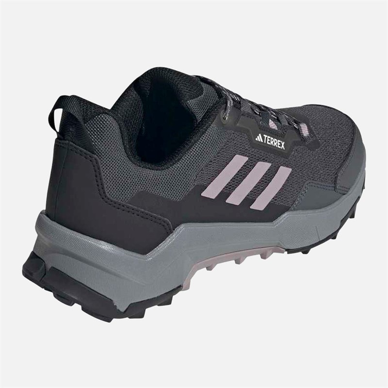 adidas Womens Terrex AX4 Walking Shoes Grey Six/Preloved Fig/Core Black - Image 3
