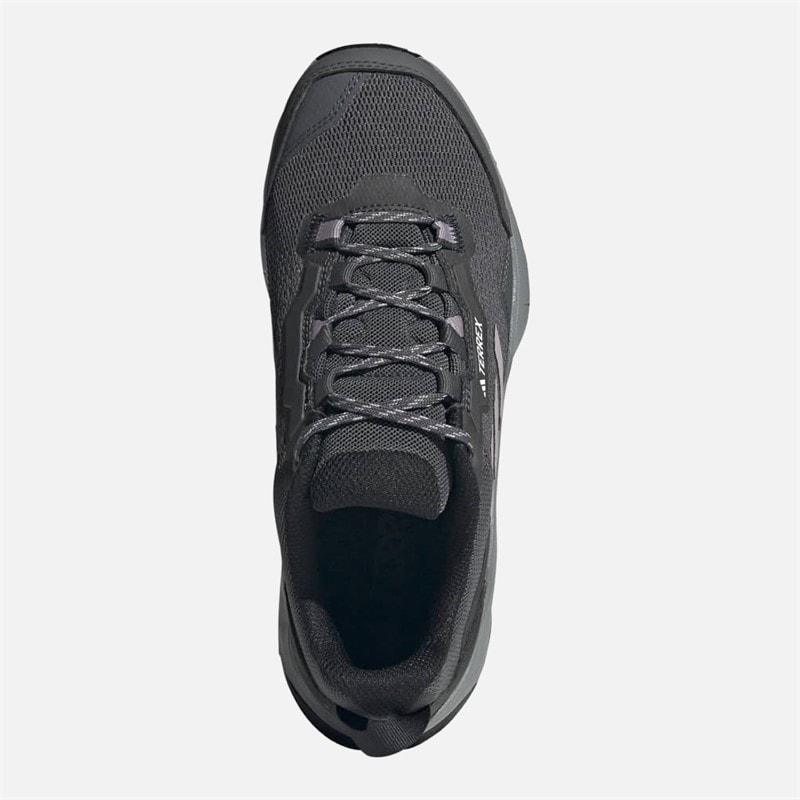 adidas Womens Terrex AX4 Walking Shoes Grey Six/Preloved Fig/Core Black - Image 4