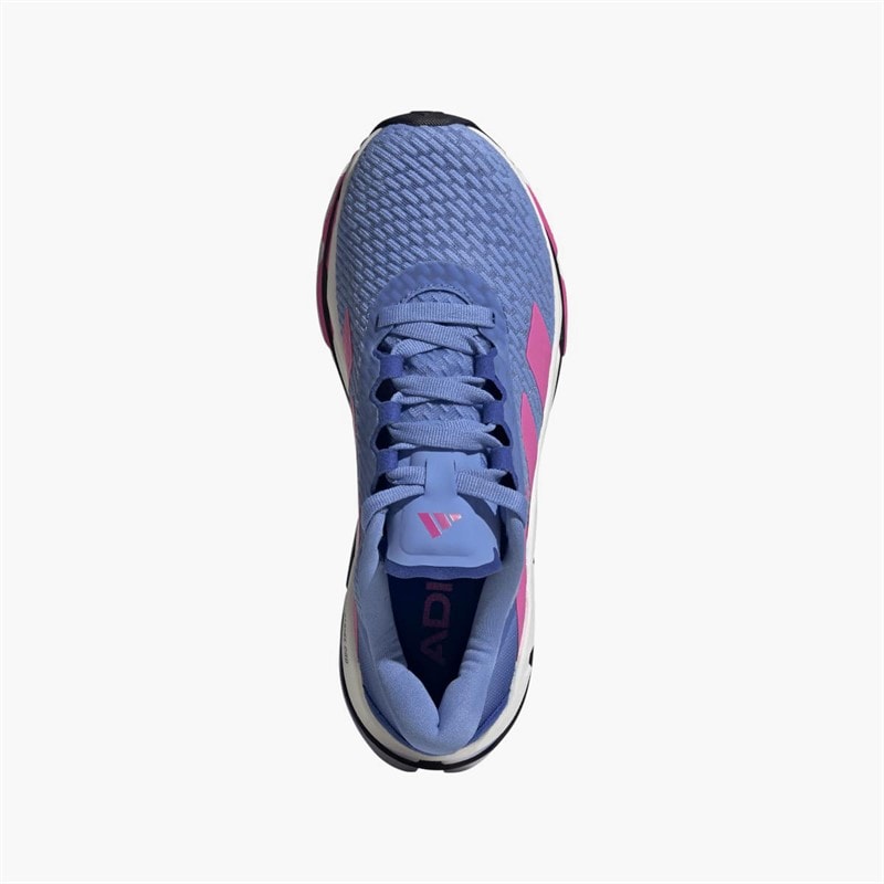 adidas Womens Adistar BYD Neutral Running Shoes Blue Fusion/Lucid Pink/Lucid Blue - Image 4