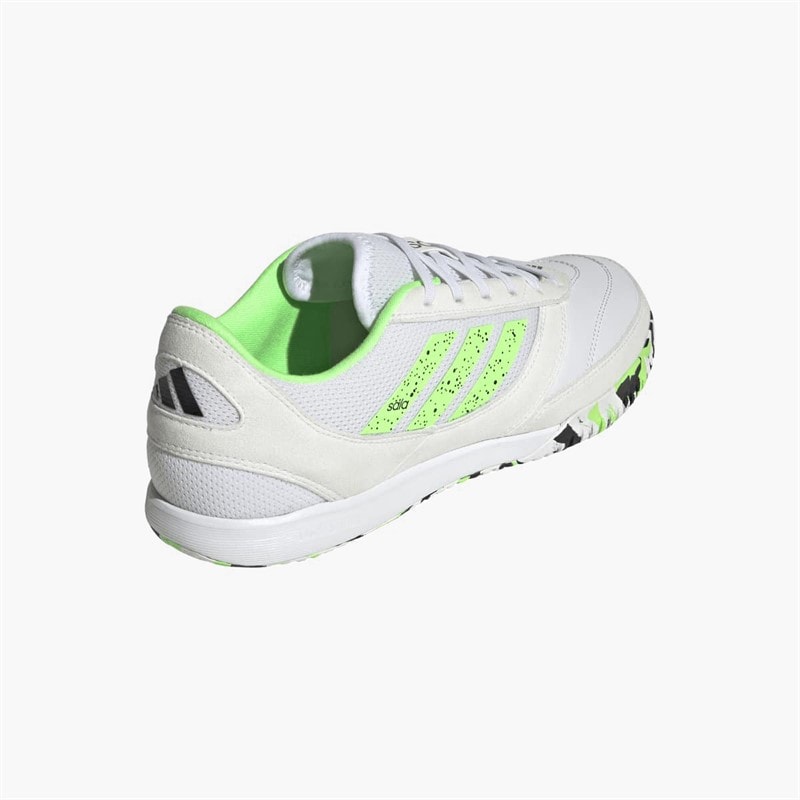 adidas Mens Top Sala Competition 2 IN Indoor Football Boots Cloud White/Lime Burst/Core Black - Image 3