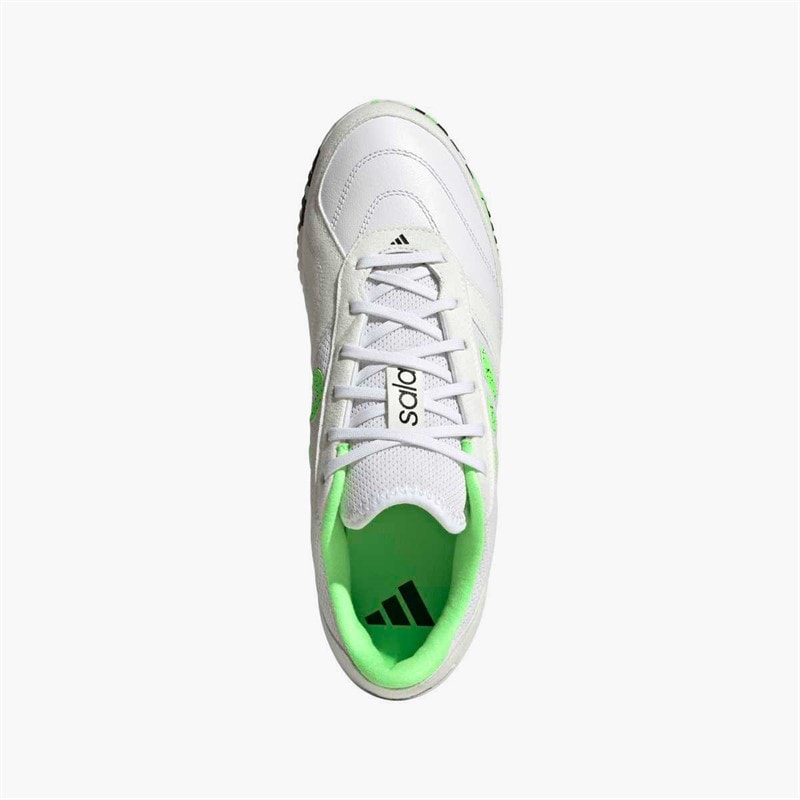 adidas Mens Top Sala Competition 2 IN Indoor Football Boots Cloud White/Lime Burst/Core Black - Image 4