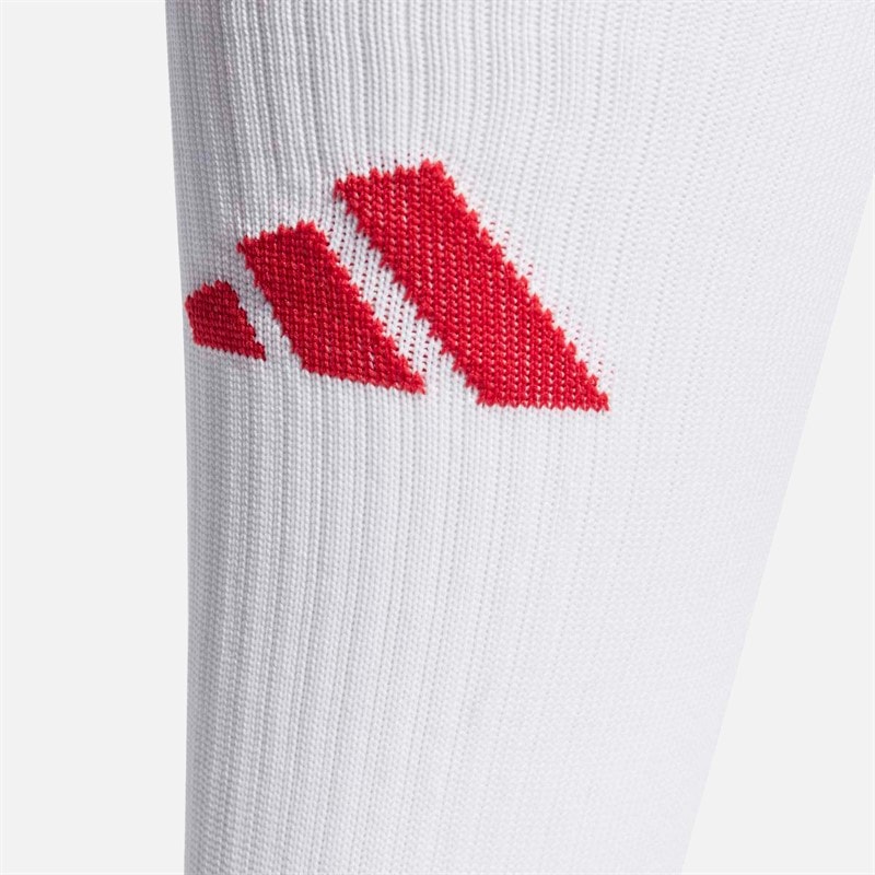 adidas Mens AFC AJAX 23/24 Home Socks White - Image 2