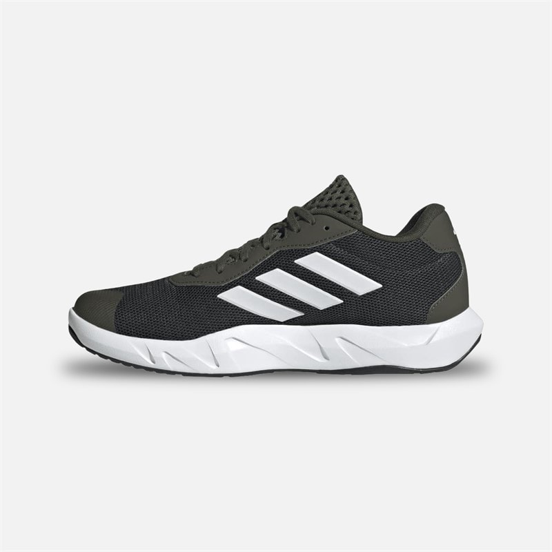 adidas Mens Amplimove Training Shoes Night Cargo/Footwear White/Night Cargo - Image 5