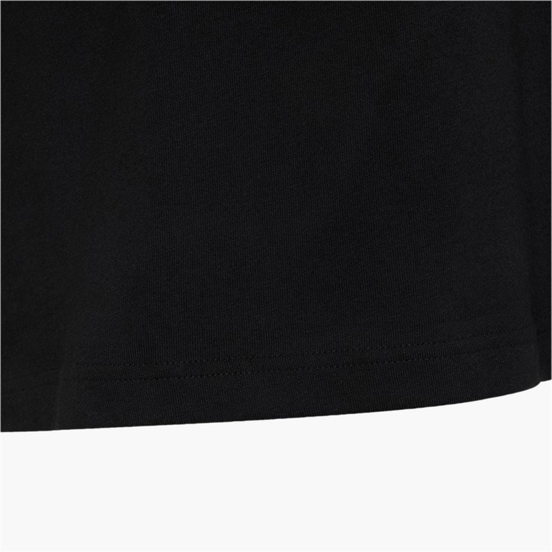adidas Mens Badge Of Sport Logo T-Shirt Black - Image 5