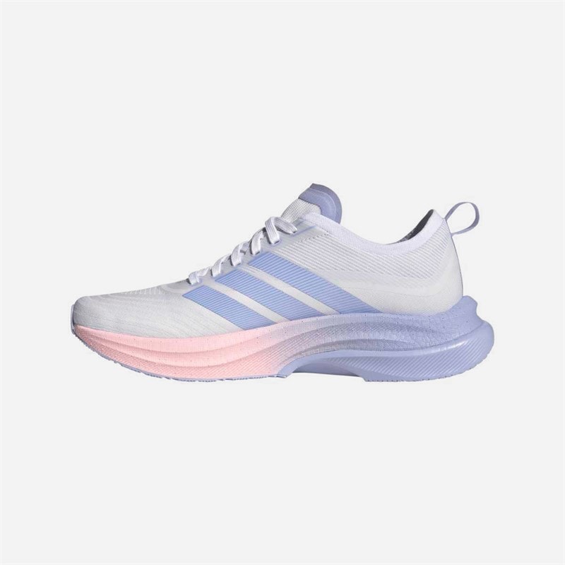 adidas Womens Moveboost Neutral Running Shoes Footwear Footwear White/Violet Tone/Hi-Res Yellow - Image 5