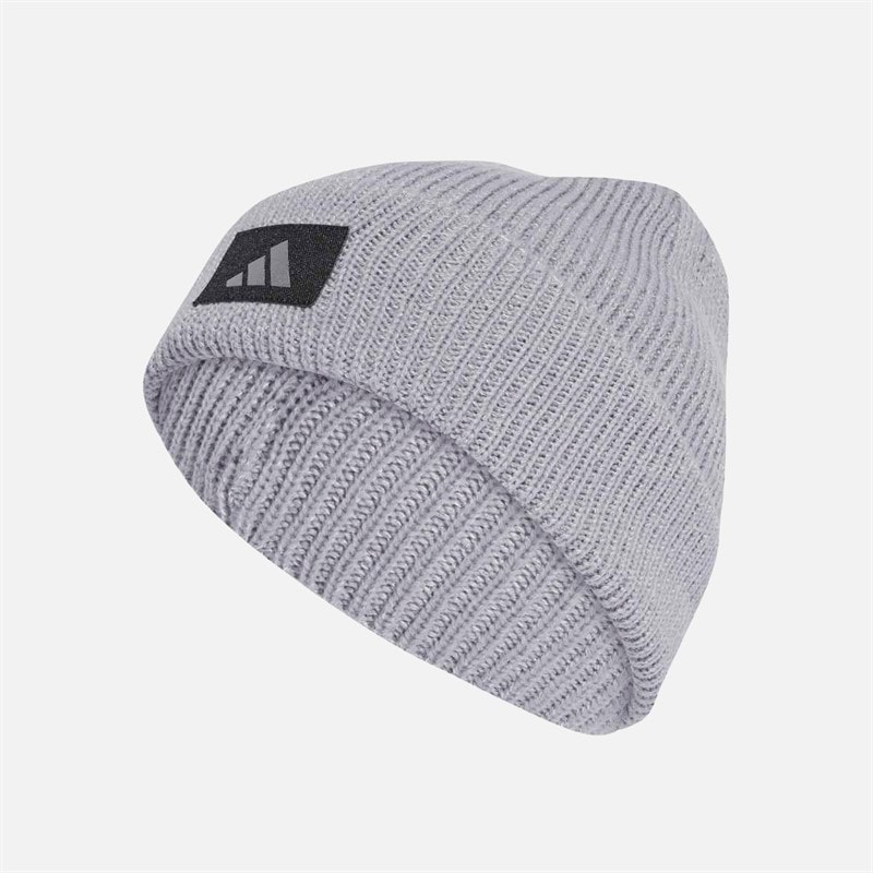 adidas Mens Run X Climawarm Beanie Halo Silver/Reflective Silver