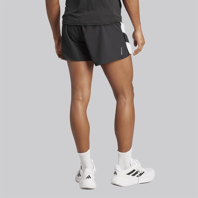 adidas Mens Adizero Archive Running Gel Shorts Black - Image 2