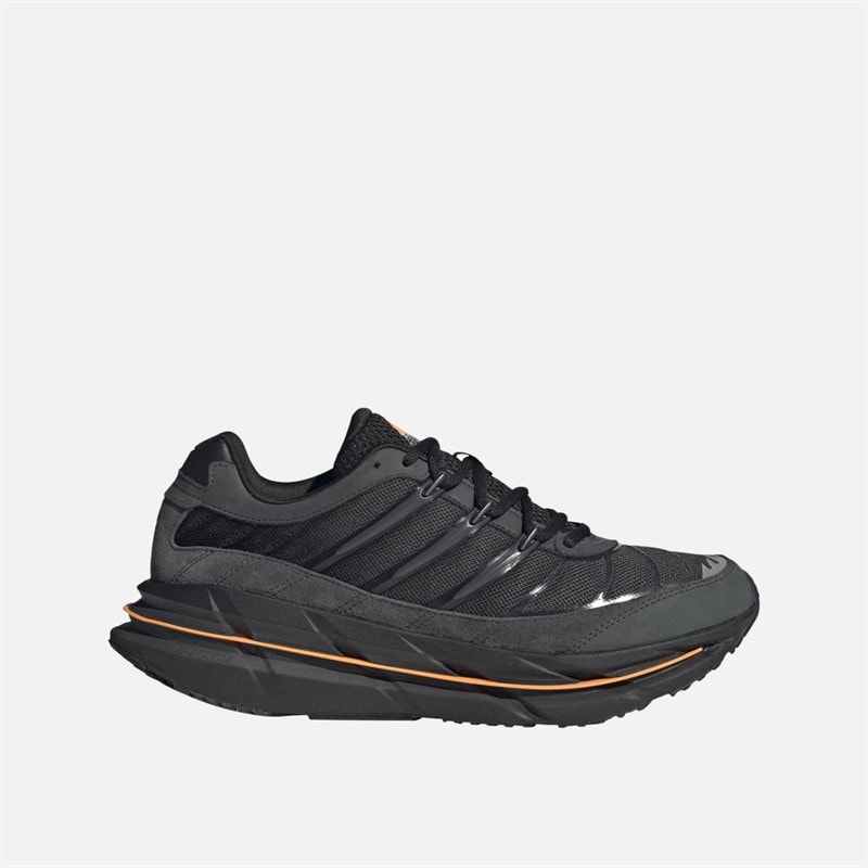 adidas Mens Adistar HRMY Trainers Carbon/Core Black/Cream Orange - Image 1