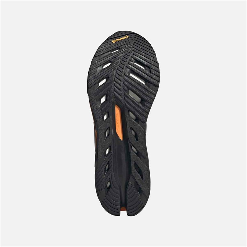 adidas Mens Adistar HRMY Trainers Carbon/Core Black/Cream Orange - Image 2