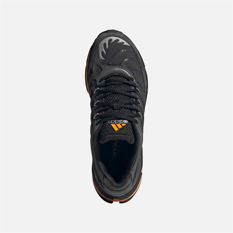 adidas Mens Adistar HRMY Trainers Carbon/Core Black/Cream Orange - Image 4