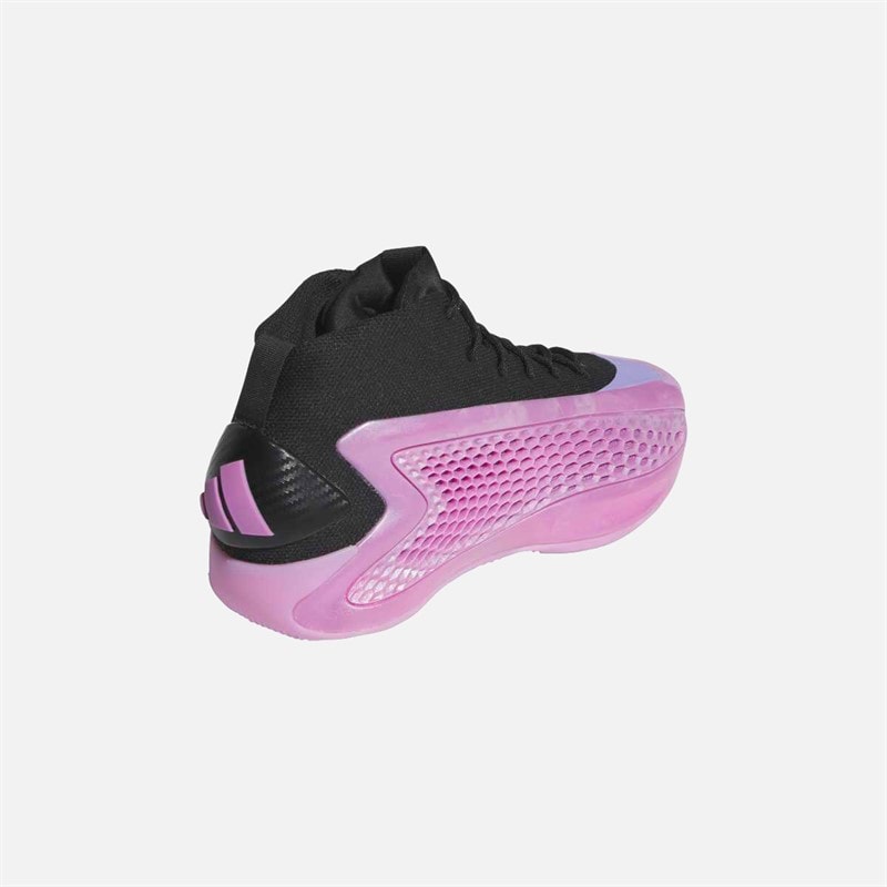 adidas Mens Anthony Edwards A.E. 1 Low Basketball Shoes Core Black/Preloved Purple/Preloved Purple - Image 3