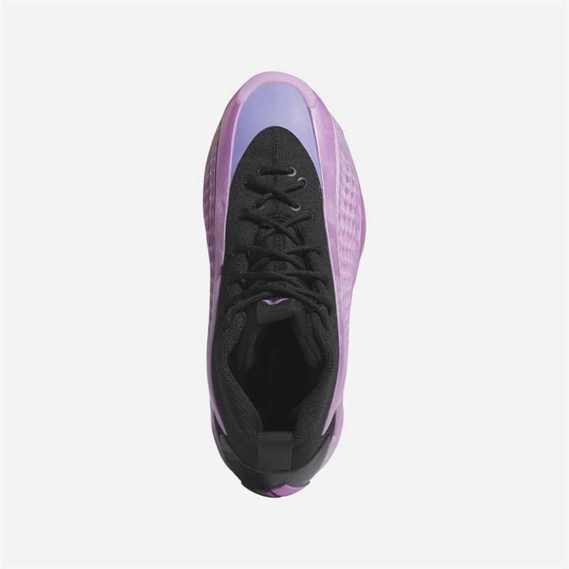 adidas Mens Anthony Edwards A.E. 1 Low Basketball Shoes Core Black/Preloved Purple/Preloved Purple - Image 4