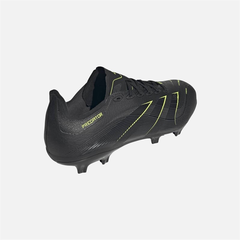adidas Mens Predator League Electric Stealth Pack FG/MG Firm Ground/Multi Ground Football Boots Core Black/Carbon/Lucid Lemon - Image 3