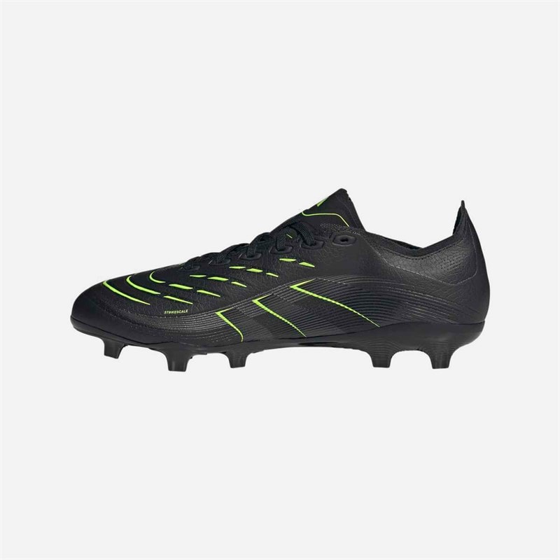 adidas Mens Predator League Electric Stealth Pack FG/MG Firm Ground/Multi Ground Football Boots Core Black/Carbon/Lucid Lemon - Image 5