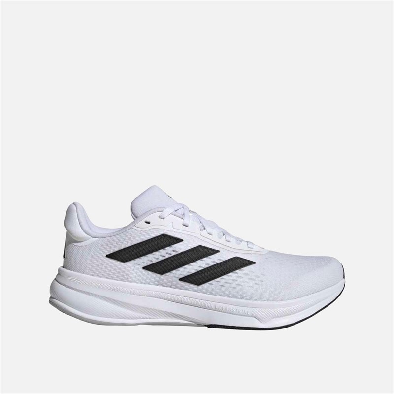 adidas Mens Response Runner Neutral Running Shoes Footwear White/Core Black/Halo Silver - Image 1