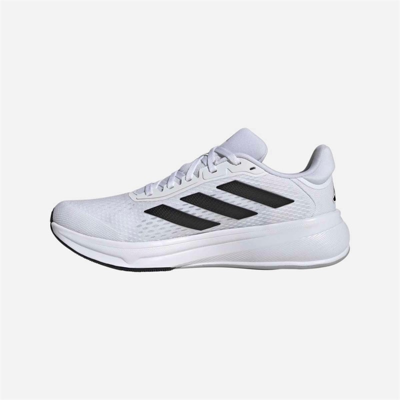 adidas Mens Response Runner Neutral Running Shoes Footwear White/Core Black/Halo Silver - Image 5