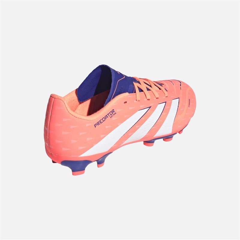 adidas Kids Predator League MG Multi Ground Football Boots Signal Coral/Cloud White/Beam Orange - Image 3
