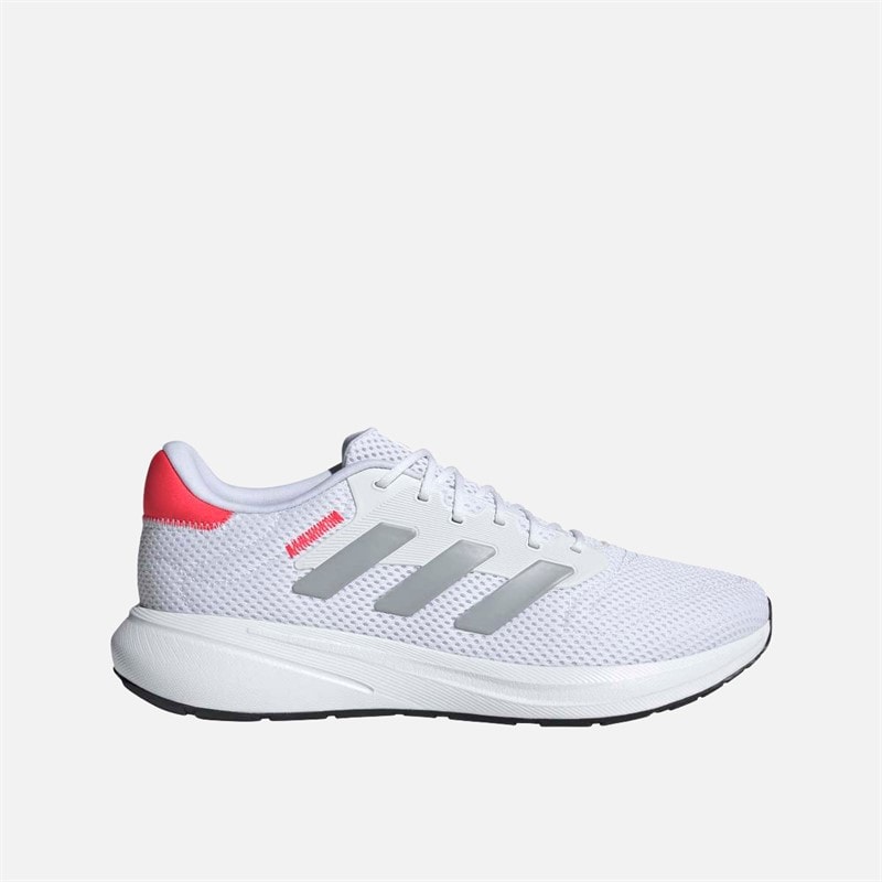adidas Mens Response Runner Neutral Running Shoes Footwear White/Halo Silver/Lucid Red - Image 1