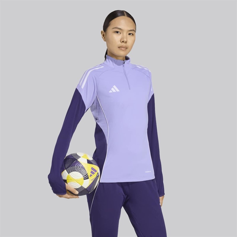 adidas Womens Tiro 25 Competition Training Top Light Purple - Image 2