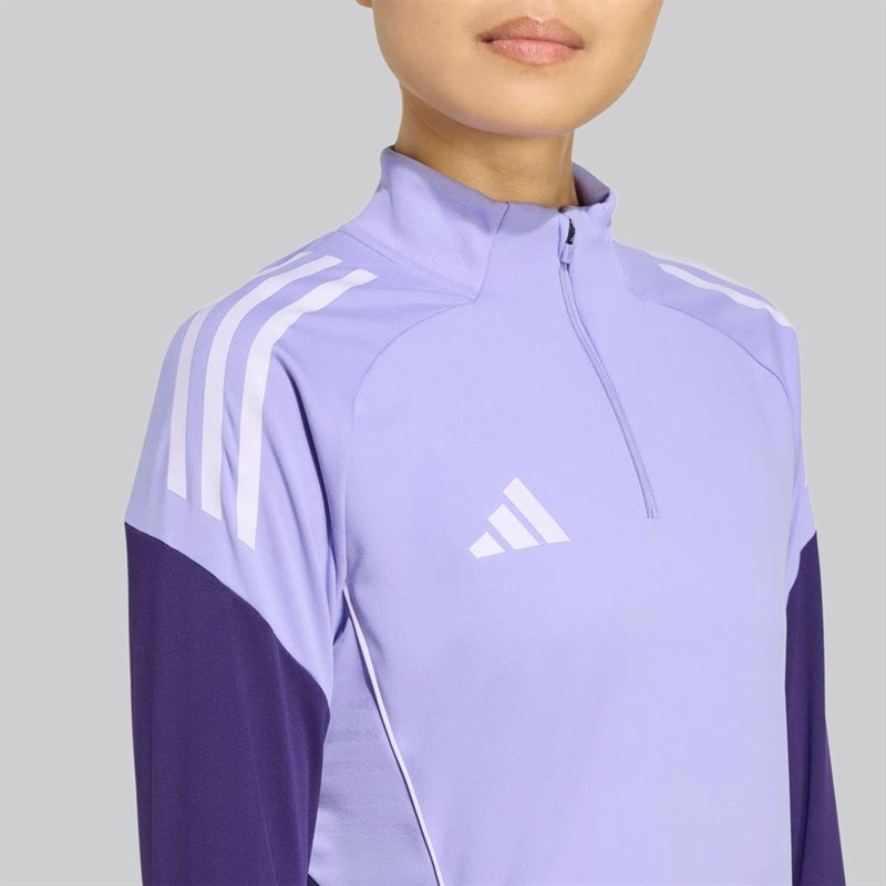 adidas Womens Tiro 25 Competition Training Top Light Purple - Image 4