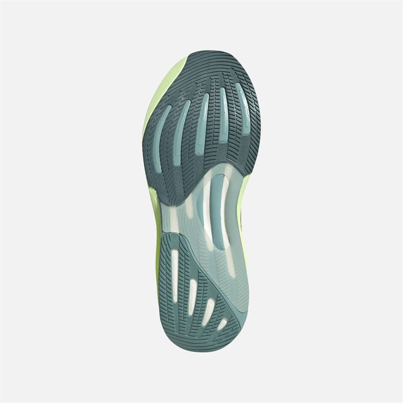 adidas Womens Supernova Rise 2 Neutral Running Shoes Aurora Ink/Preloved Ink/Semi Green Spark - Image 2