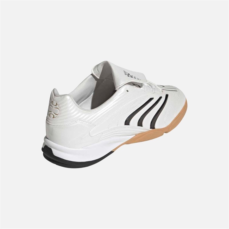 adidas Mens Predator Sala Trainers Zero Metallic/Core Black/Gum 3 Zero Metallic/Core Black/Gum 3 (Outsole) - Image 3