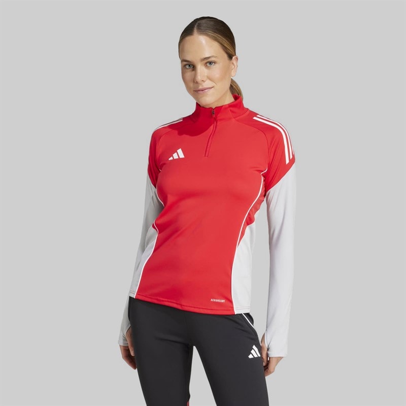 adidas Womens Tiro 25 Competition Training Top Pure Ruby