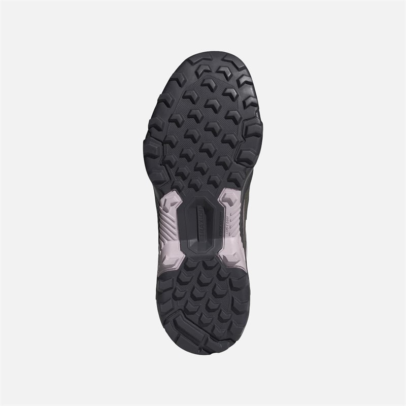 adidas Womens Terrex Eastrail 2 Mid Rain.RDY Hiking Shoes Olive Strata/Silver Dawn/Ambient Tin - Image 2